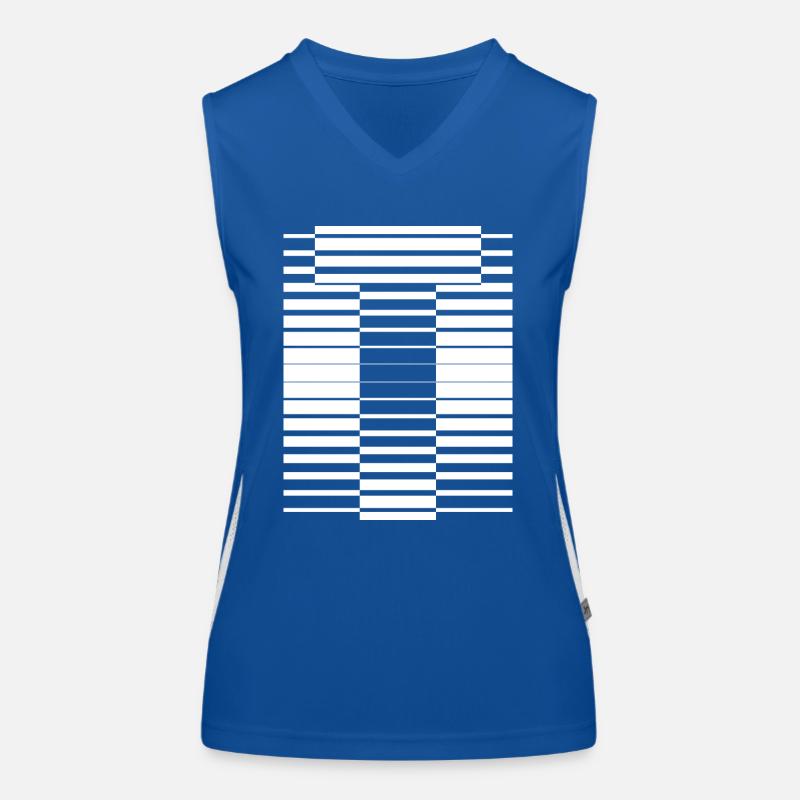 INITIAL T Women's Functional Contrast Tank Top