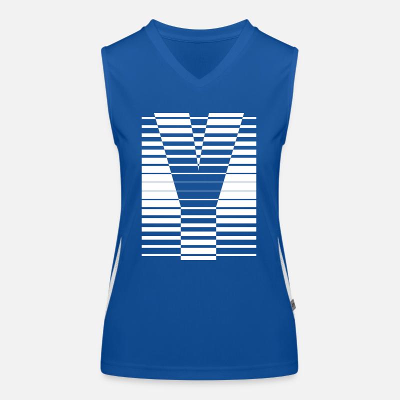 INITIAL Y Women's Functional Contrast Tank Top