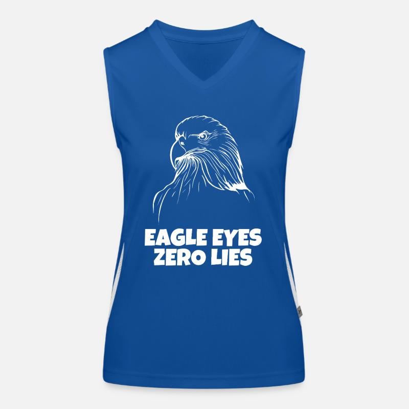 Eagle Eyes, Zero Lies Women's Functional Contrast Tank Top