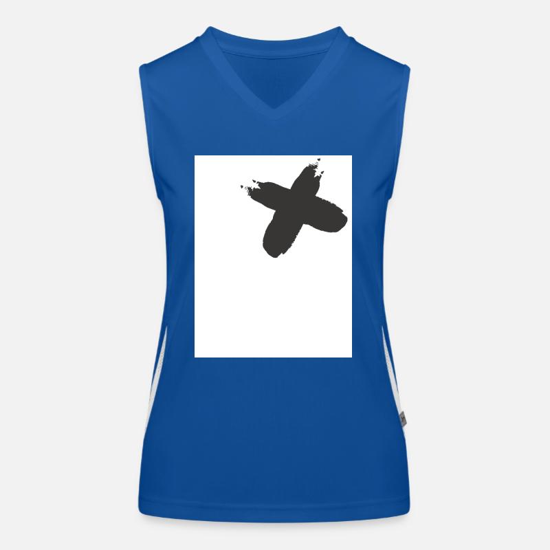 N Fronting Women's Functional Contrast Tank Top