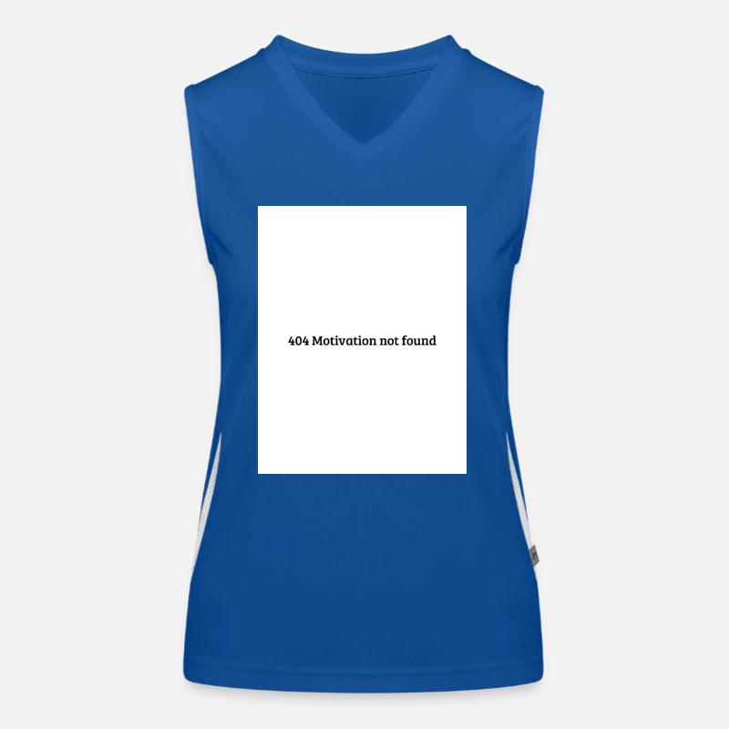404 Motivation introuvable Débardeur respirant contrasté Femme