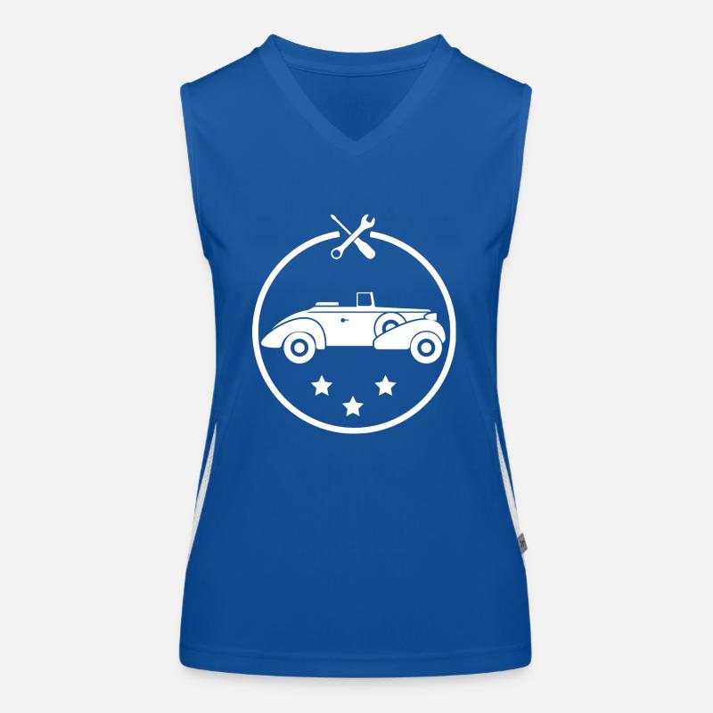 Oldtimer - Auto Nostalgisch Vehicles Women's Functional Contrast Tank Top