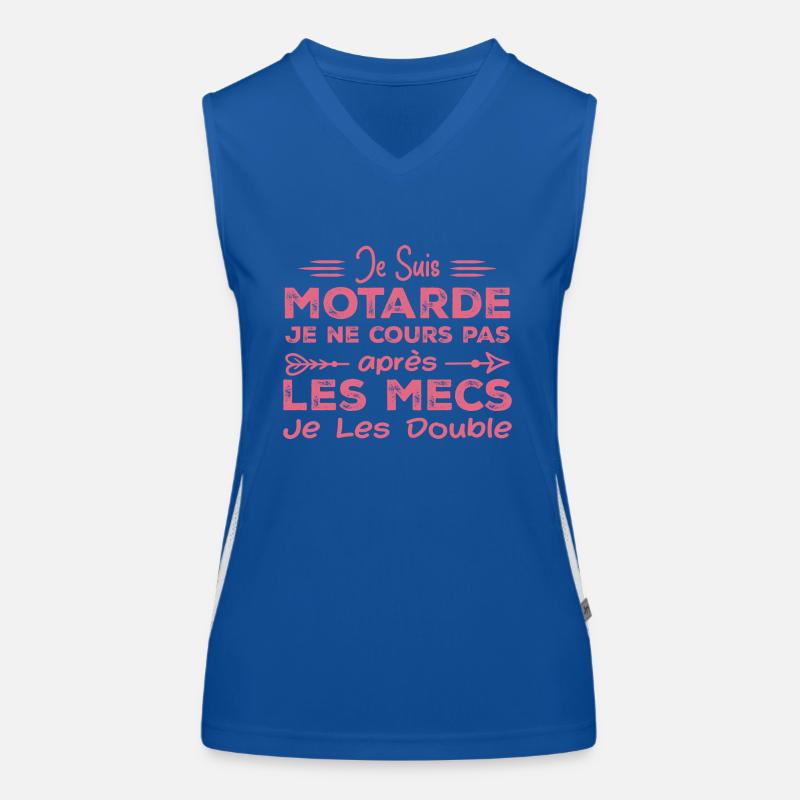 I'm a Biker - Biker Gift Humor Women's Functional Contrast Tank Top