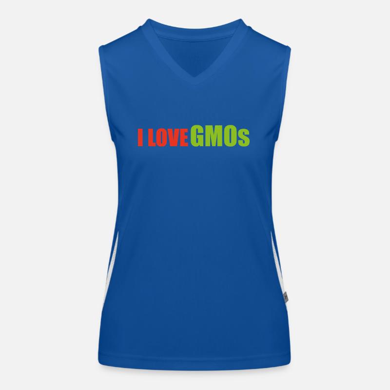I love gmo Women's Functional Contrast Tank Top