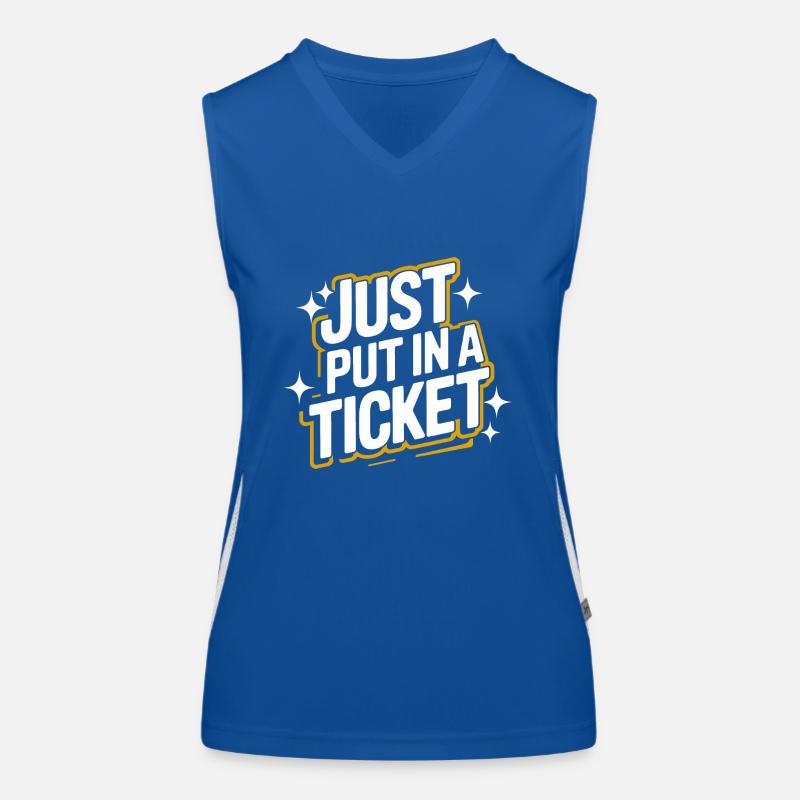 Technischer Support Computerfreak Nerd Funktionelles Kontrast-Tank Top für Frauen