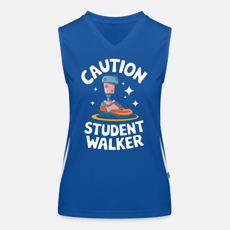 Invalidité due à l’amputation Débardeur respirant contrasté Femme