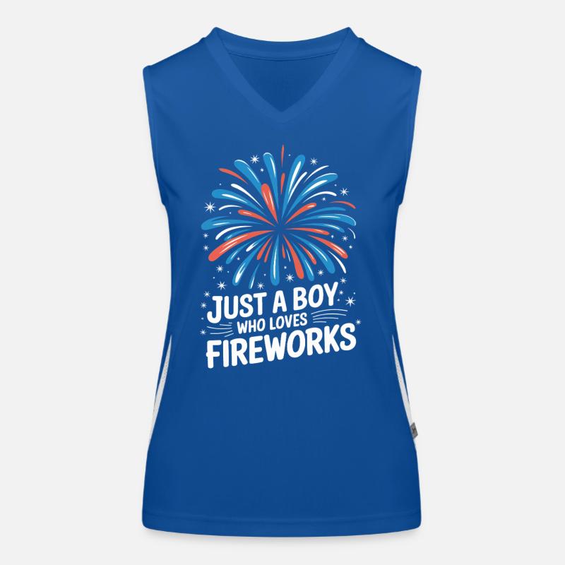Pyrotechnics Fireworks Pyrotechnics Women's Functional Contrast Tank Top
