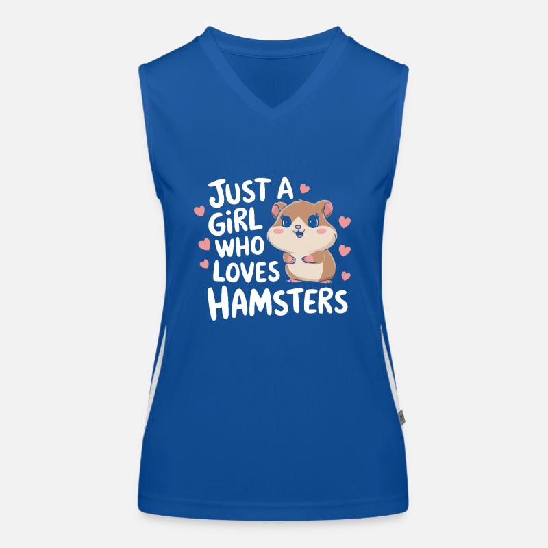 Hamster Débardeur respirant contrasté Femme