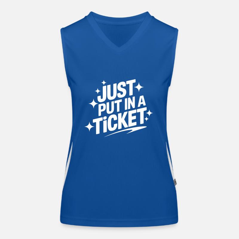 Technical Support Computer Women's Functional Contrast Tank Top