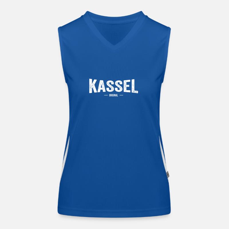 Kassel Original Funktionelles Kontrast-Tank Top für Frauen