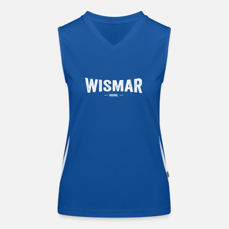 Wismar Original Funktionelles Kontrast-Tank Top für Frauen