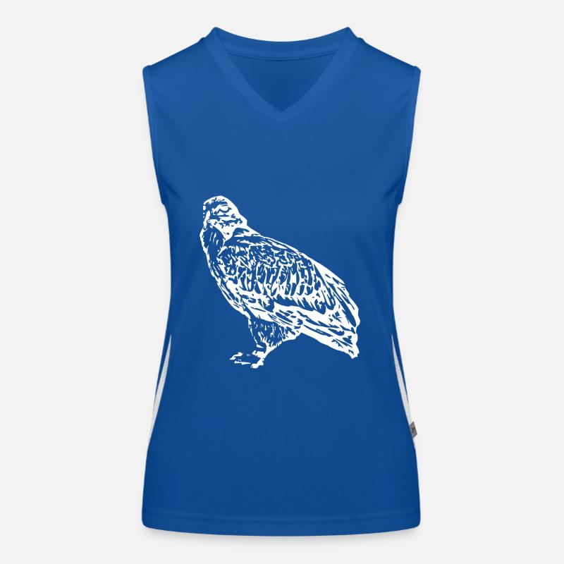 Falcons Birds Birds Women's Functional Contrast Tank Top