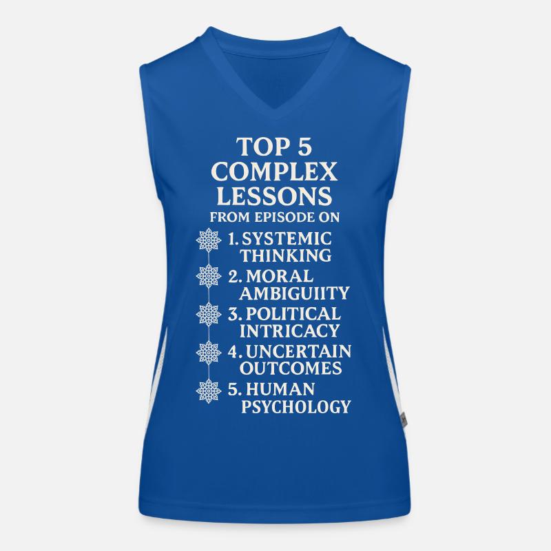 Komplexe Lektionen Funktionelles Kontrast-Tank Top für Frauen
