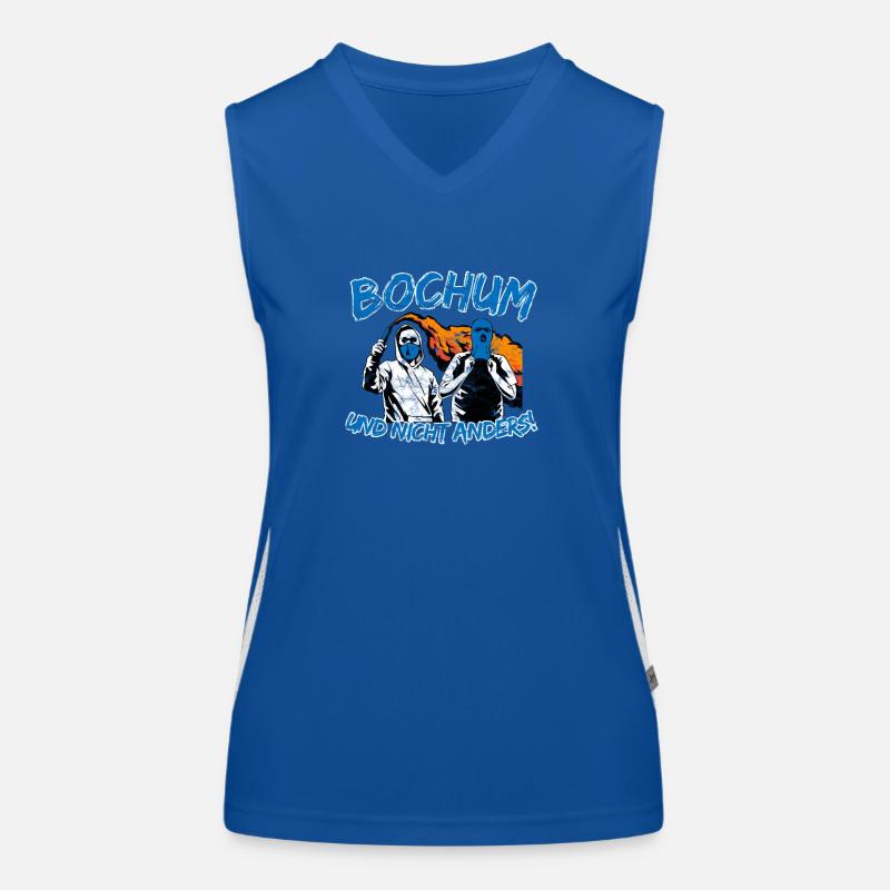 Bochum und nicht anders UPDATE Funktionelles Kontrast-Tank Top für Frauen
