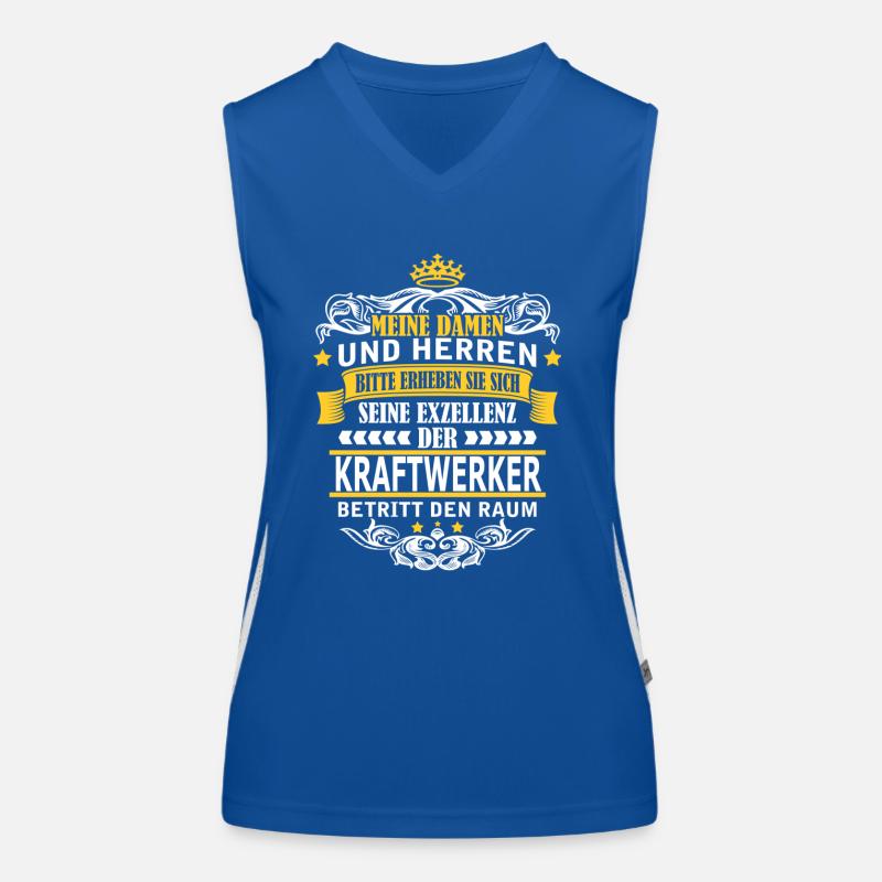 KRAFTWERKER Funktionelles Kontrast-Tank Top für Frauen
