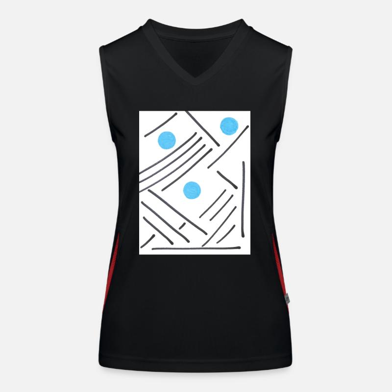 Lee Funktionelles Kontrast-Tank Top für Frauen