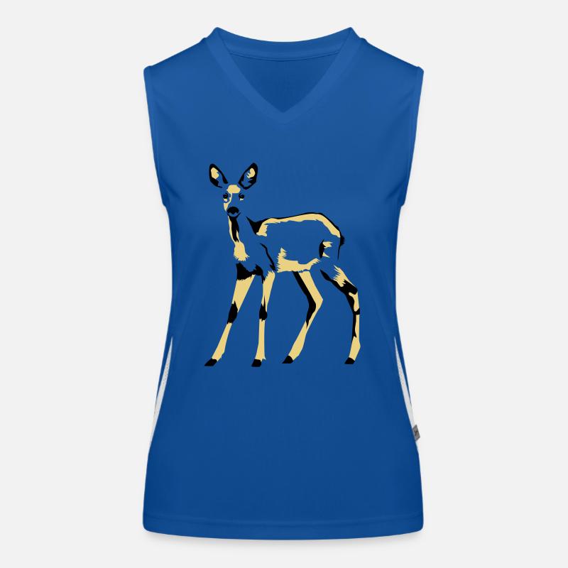 deer Women's Functional Contrast Tank Top