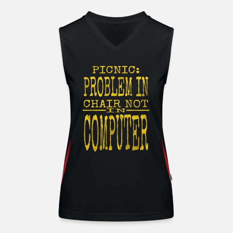 Piratage de codes informatiques Programmation Citation amusante Débardeur respirant contrasté Femme