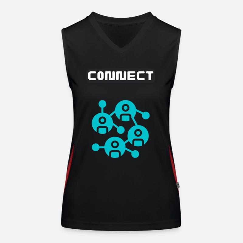 Internet Connect ensemble Débardeur respirant contrasté Femme