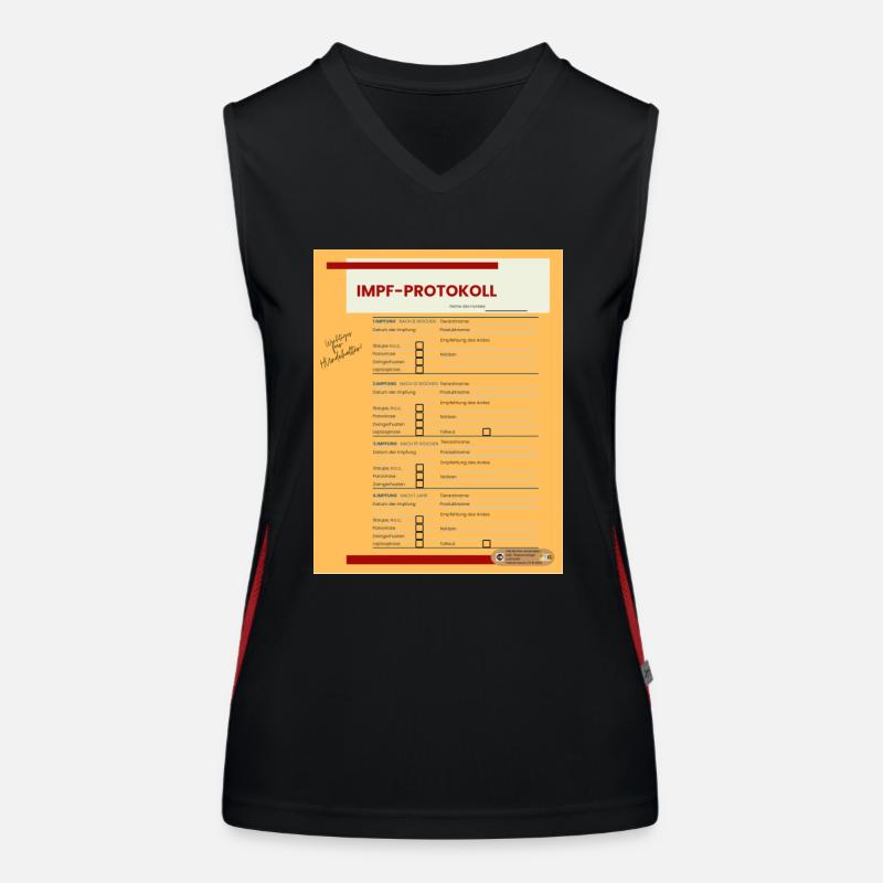 Vaccination protocol Women's Functional Contrast Tank Top