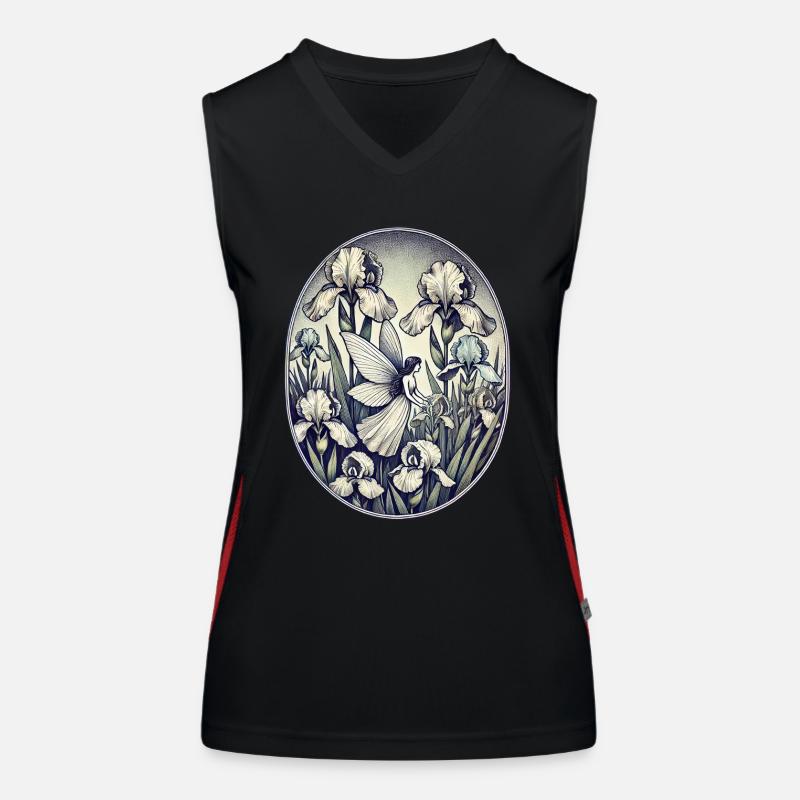 Iris Fairy Women's Functional Contrast Tank Top