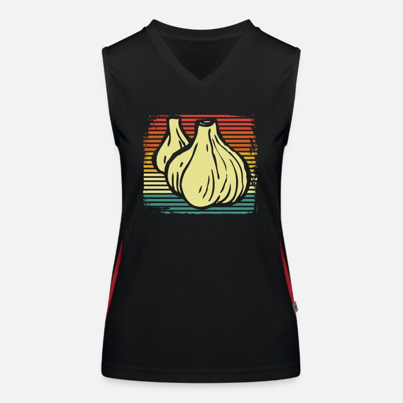 garlic Women's Functional Contrast Tank Top