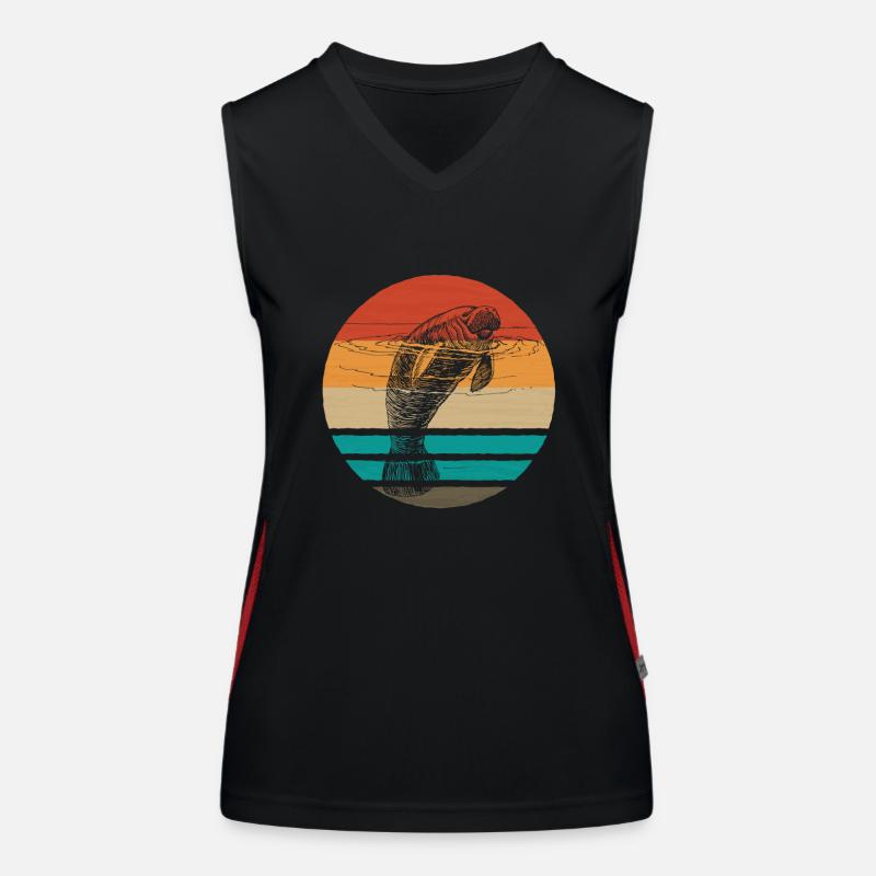 Manatee Women's Functional Contrast Tank Top