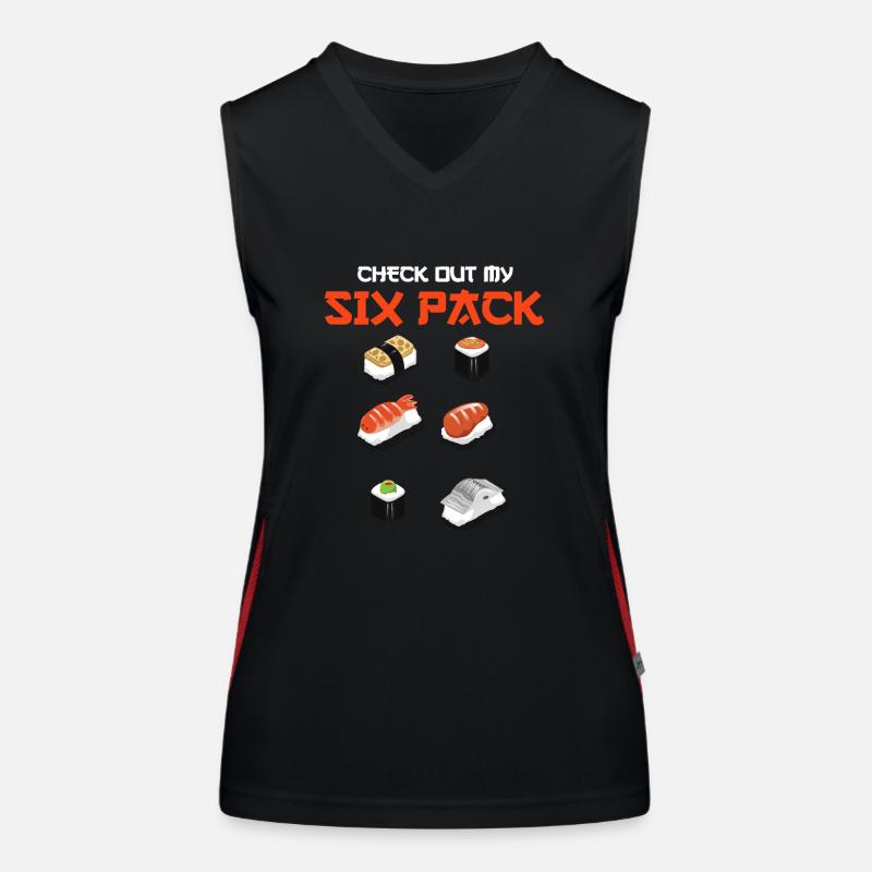 sushi Women's Functional Contrast Tank Top