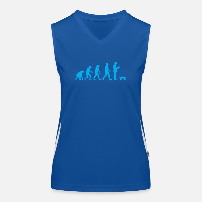 Remote-controlled model car Women's Functional Contrast Tank Top