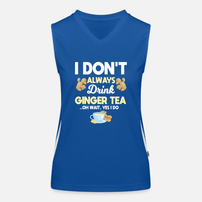Ginger tea Women's Functional Contrast Tank Top