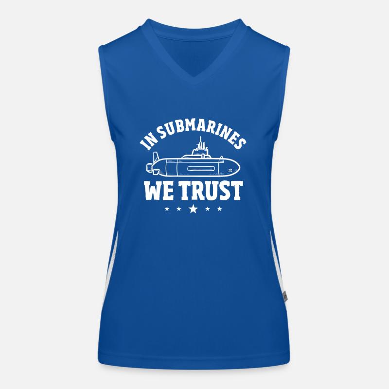 U-Boot Funktionelles Kontrast-Tank Top für Frauen