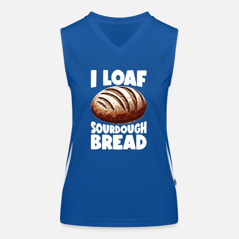 Sourdough Bread Bread Baking Sourdough Starter Women's Functional Contrast Tank Top