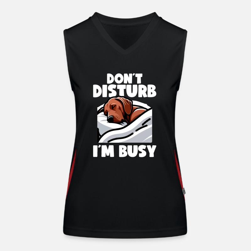 Rhodesian Ridgeback Dog Rhodesian Ridgebacks Women's Functional Contrast Tank Top