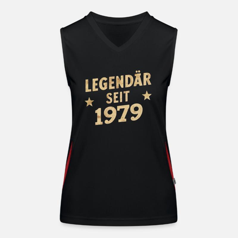 Legendär Seit 1979 Funktionelles Kontrast-Tank Top für Frauen