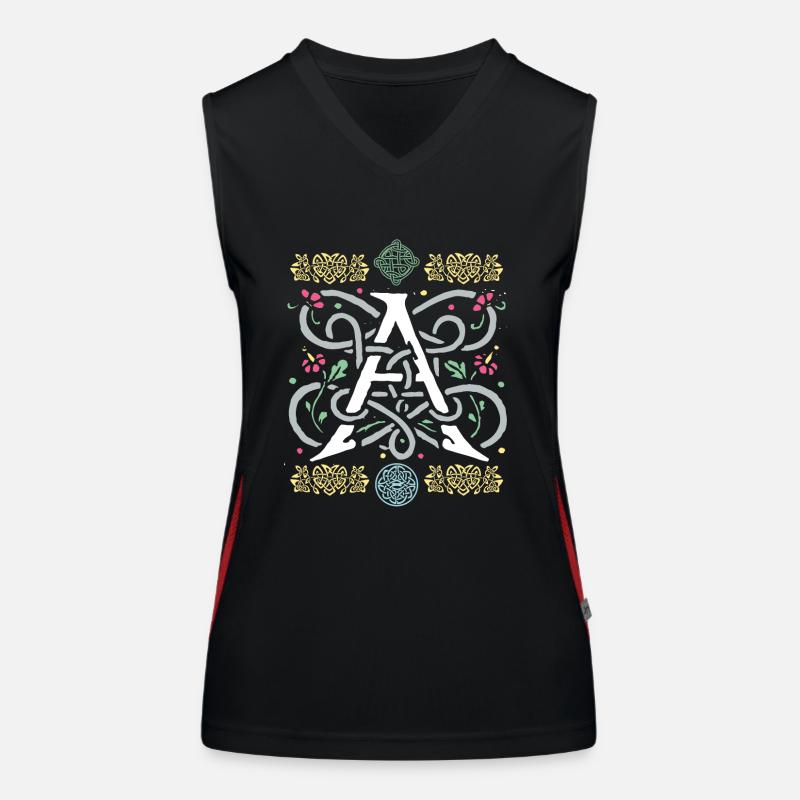 A Women's Functional Contrast Tank Top