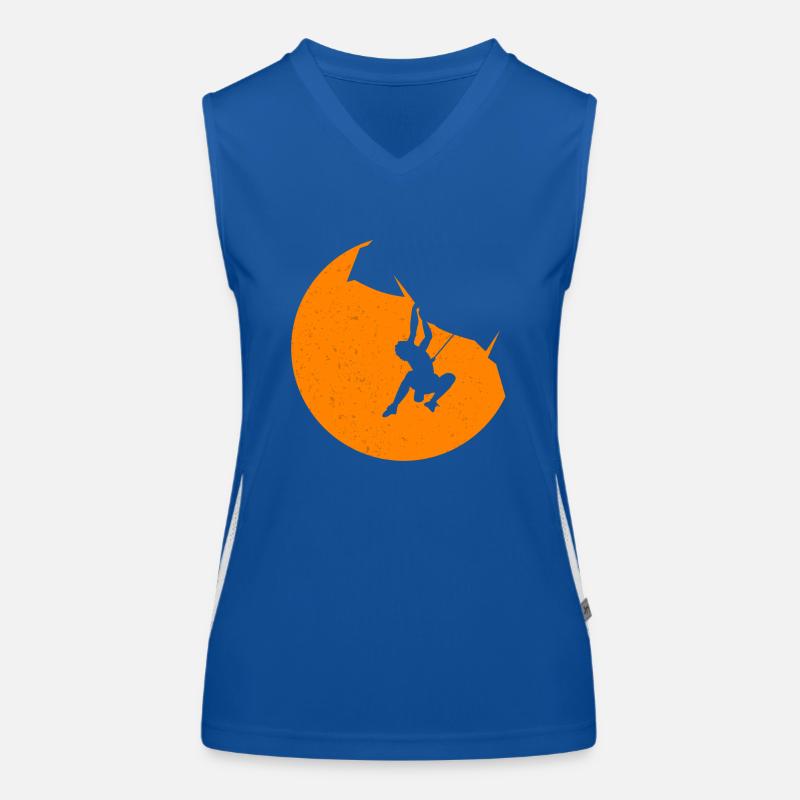 rock climbing Women's Functional Contrast Tank Top