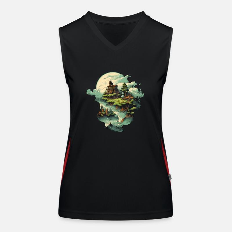 Women's Functional Contrast Tank Top