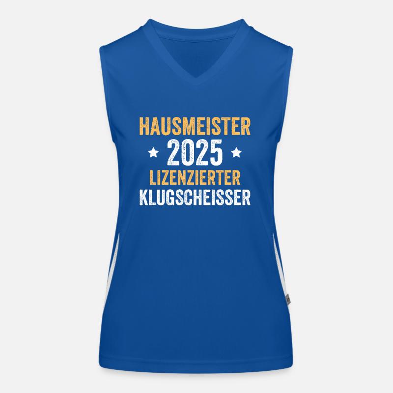 Janitor 2025 Licensed Smartass Women's Functional Contrast Tank Top