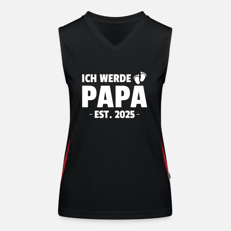 I'm going to be a dad est. 2025 Women's Functional Contrast Tank Top