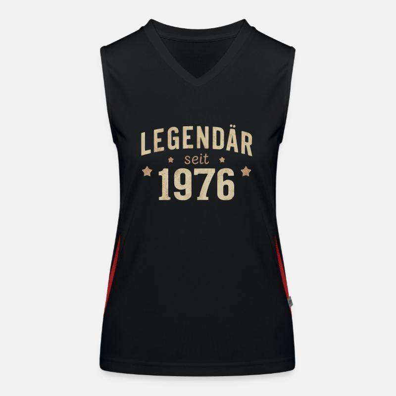 Legendär Seit 1976 Funktionelles Kontrast-Tank Top für Frauen