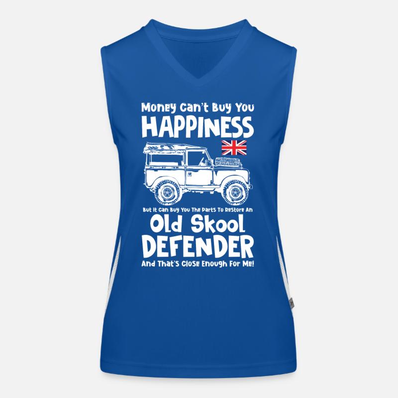 Landy Defender Retro Classic Women's Functional Contrast Tank Top