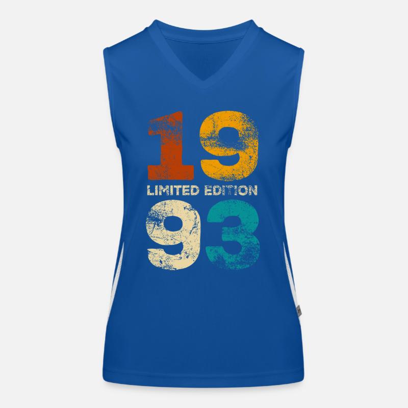 Limited Edition 1993, Geburtstag Geschenk Funktionelles Kontrast-Tank Top für Frauen