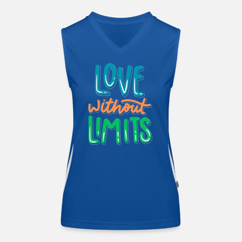 Love Without Limits Women's Functional Contrast Tank Top