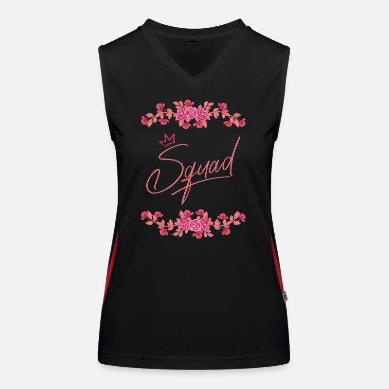 Squad bride - Bridal Team Women's Functional Contrast Tank Top