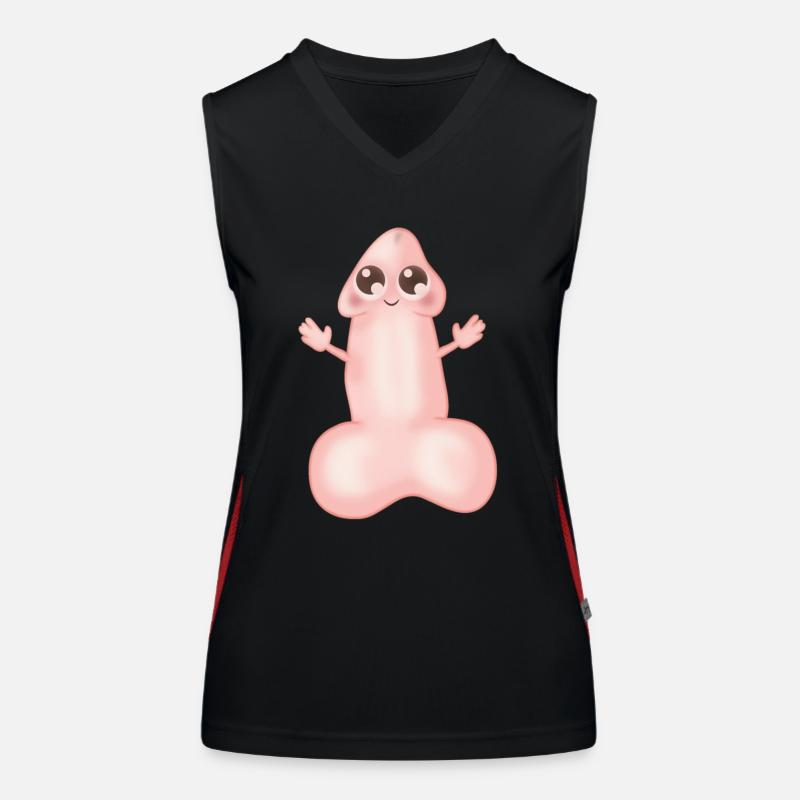 Kawaiimoji Débardeur respirant contrasté Femme