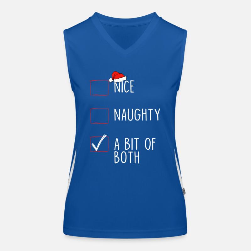 Nett Frech Ein bisschen von beidem Funktionelles Kontrast-Tank Top für Frauen