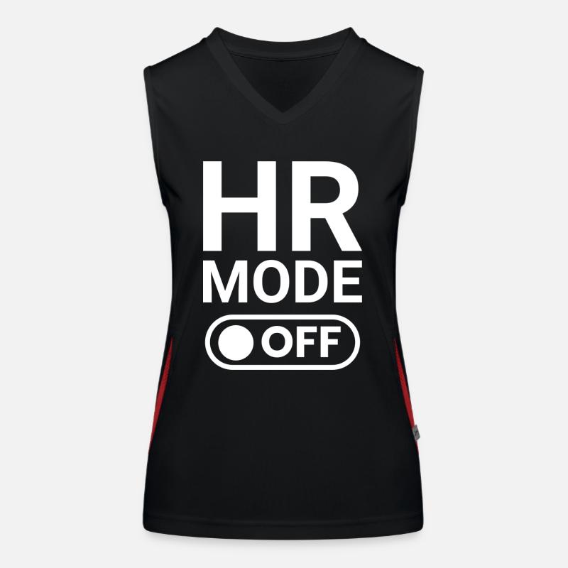 Mode HR désactivé Débardeur respirant contrasté Femme