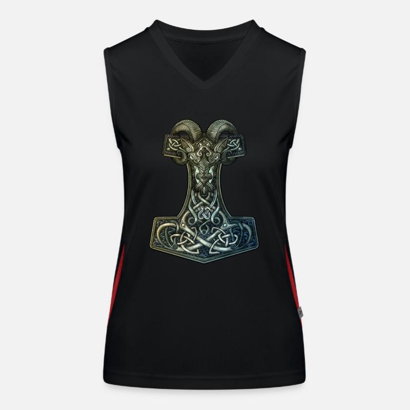 Mjölnir Débardeur respirant contrasté Femme