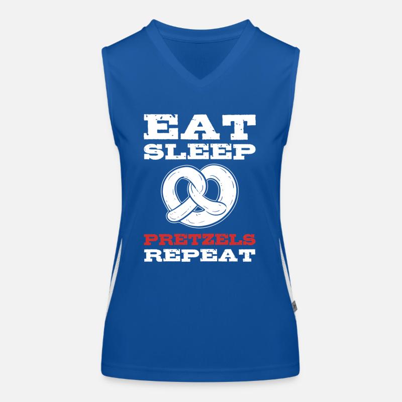 Brezel Funktionelles Kontrast-Tank Top für Frauen