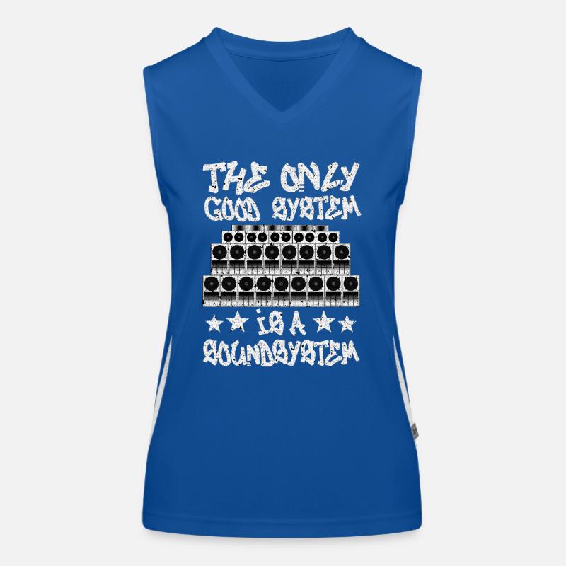 Un bon système est un système de sonorisation Débardeur respirant contrasté Femme